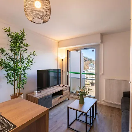 Moderne Pour 2 Personnes Avec Cuisine Equipee Et Tv A Gourette - Fr-1-400-122 Eaux-Bonnes