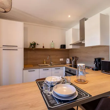 Moderne Pour 2 Personnes Avec Cuisine Equipee Et Tv A Gourette - Fr-1-400-122 Διαμέρισμα Eaux-Bonnes