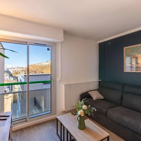 Moderne Pour 2 Personnes Avec Cuisine Equipee Et Tv A Gourette - Fr-1-400-122 Διαμέρισμα