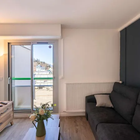 Moderne Pour 2 Personnes Avec Cuisine Equipee Et Tv A Gourette - Fr-1-400-122 Διαμέρισμα